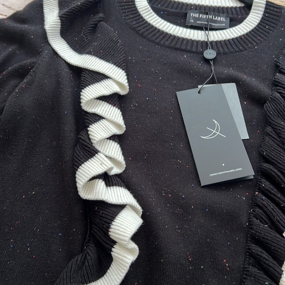 The Fifth Label Transcript Knit Sweater Top - Picture 3 of 4